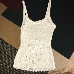 Crochet tank top